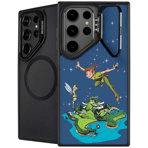Disney Peter Pan and Tinker Bell in Neverland Galaxy S25 Ultra Kickstand Case